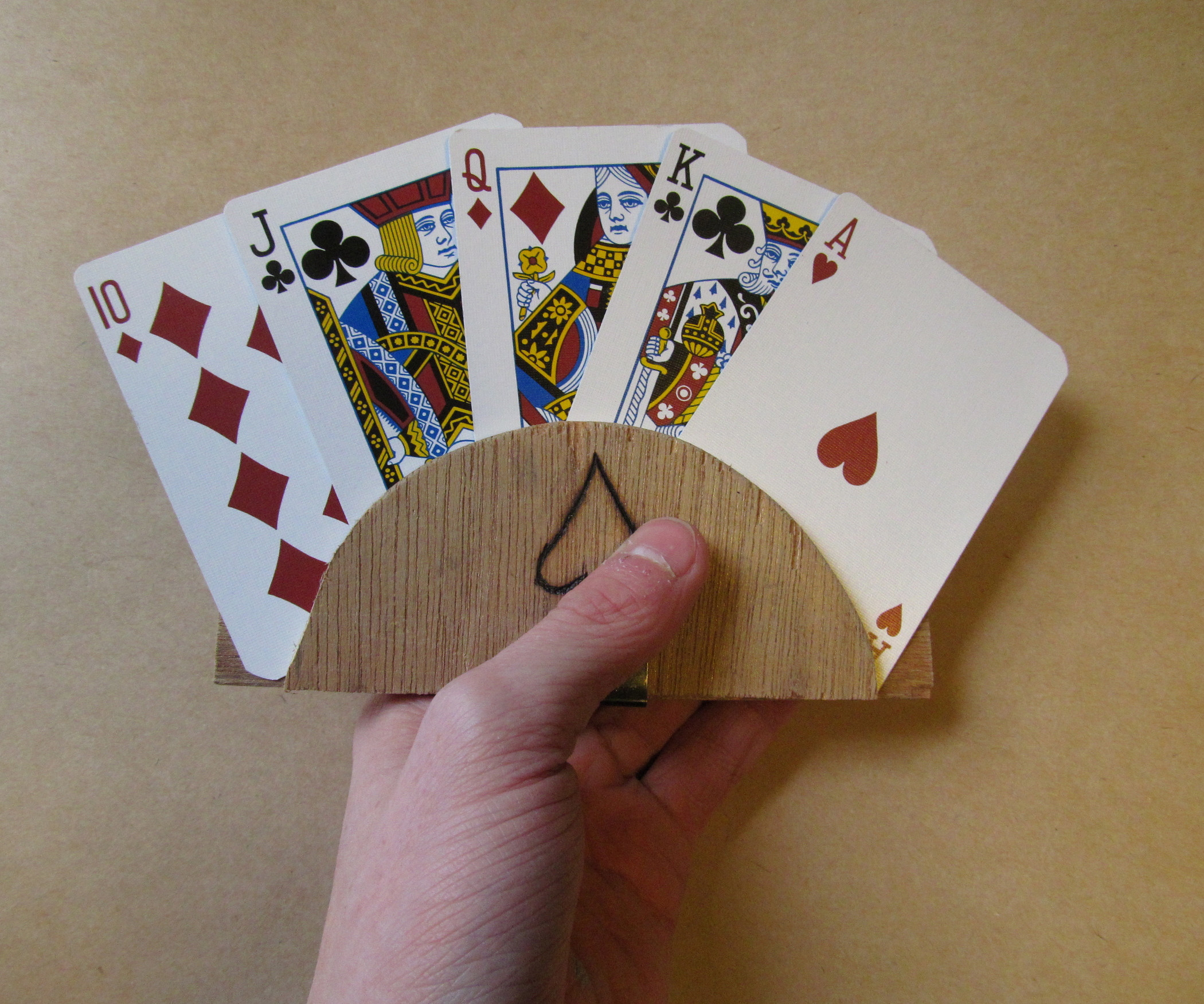 Best ideas about DIY Playing Cards
. Save or Pin Custom Wooden Playing Card Holder Now.