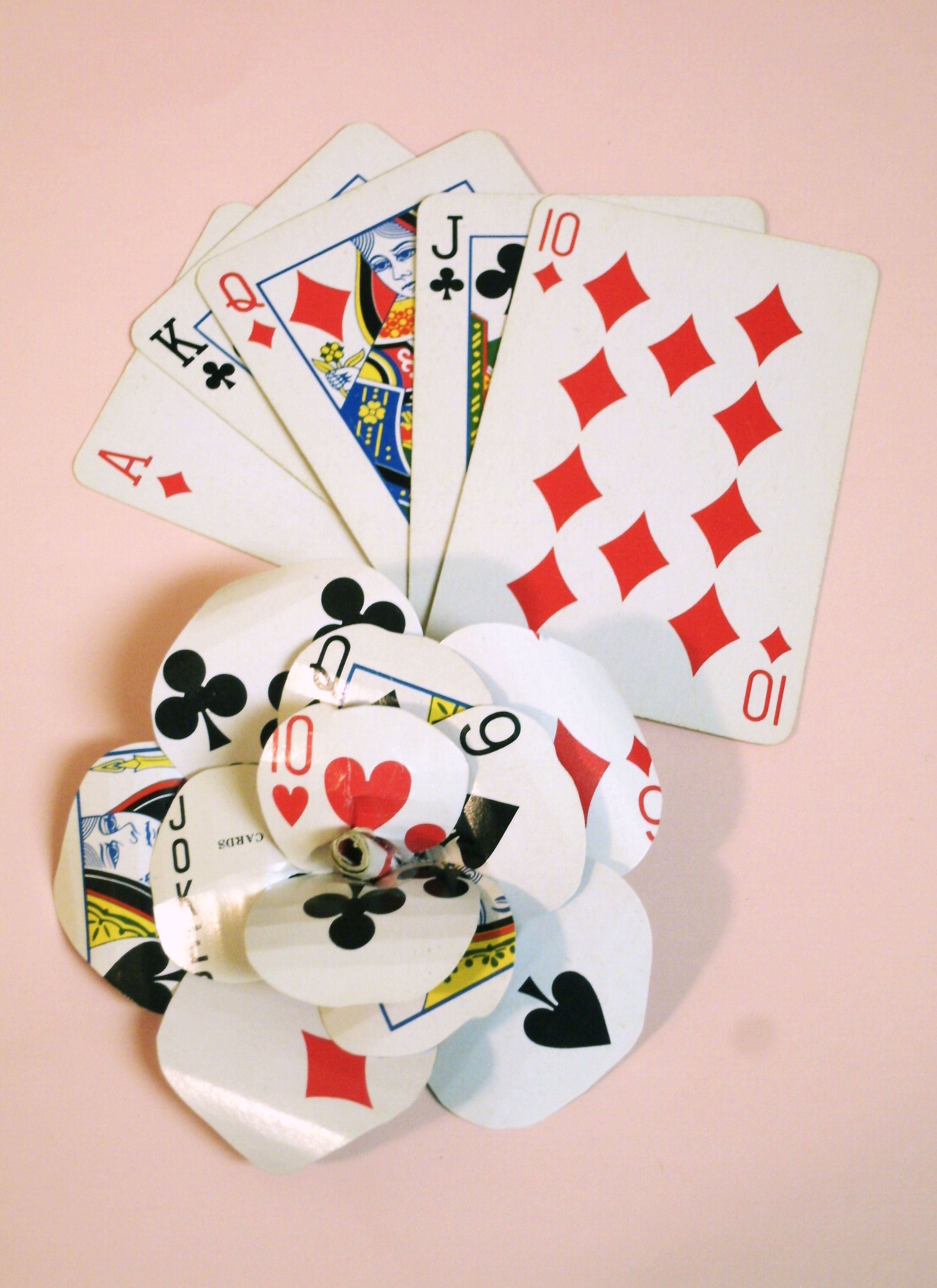 Best ideas about DIY Playing Cards
. Save or Pin diy Playing Card Flower this will go perfectly on my Now.