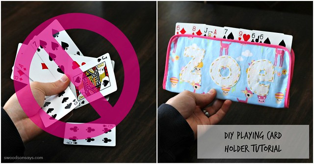 Best ideas about DIY Playing Cards
. Save or Pin DIY Playing Card Holder for Kids Tutorial Swoodson Says Now.