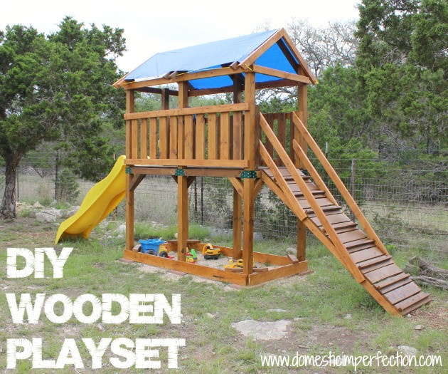 Best ideas about DIY Playset Plans
. Save or Pin DIY Playset and Staining with Flood Wood Domestic Now.