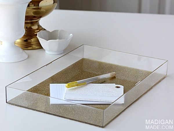 Best ideas about DIY Plexiglass Box
. Save or Pin Easy DIY Glitter and Acrylic Tray Rosyscription Now.