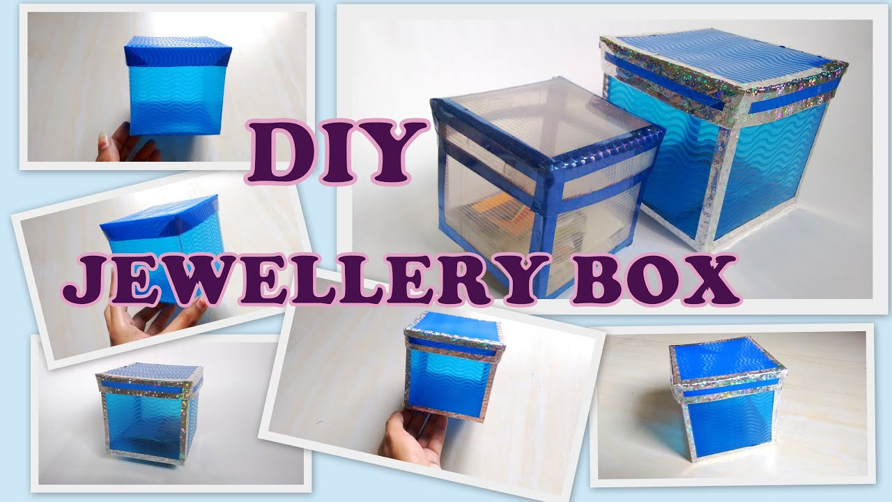 Best ideas about DIY Plexiglass Box
. Save or Pin How to make storage jewellery box from plastic sheets Now.