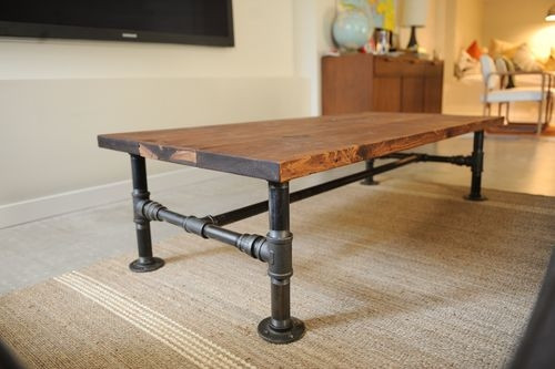 Best ideas about DIY Plumbing Pipe Table
. Save or Pin DIY Industrial coffee table with plumbing pipe base 2 Now.