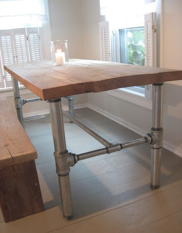 Best ideas about DIY Plumbing Pipe Table
. Save or Pin 10 Unique Pairings Materials Revolving Around Wood Now.