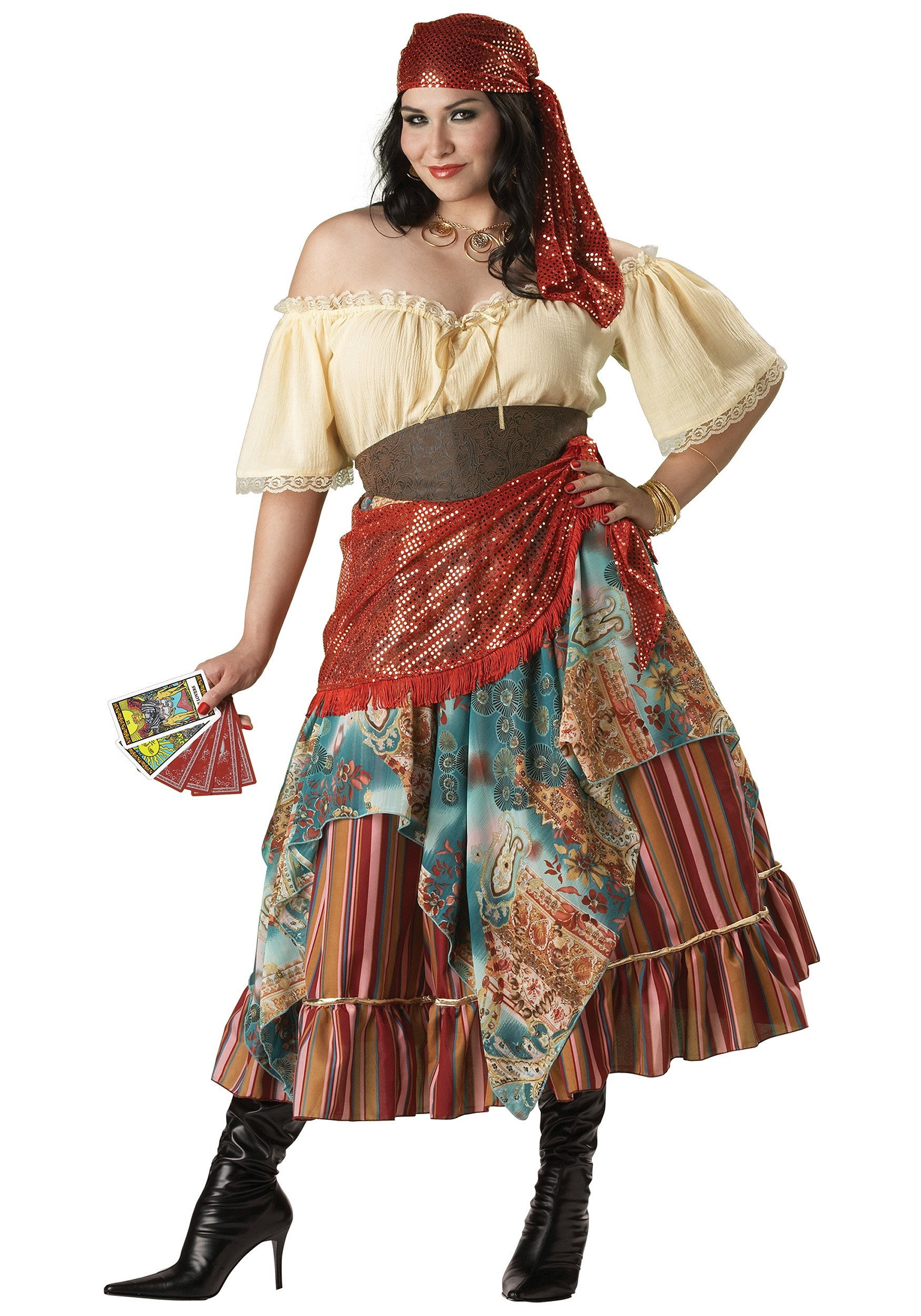 Best ideas about DIY Plus Size Halloween Costumes
. Save or Pin Plus Size Fortune Teller Costume Now.