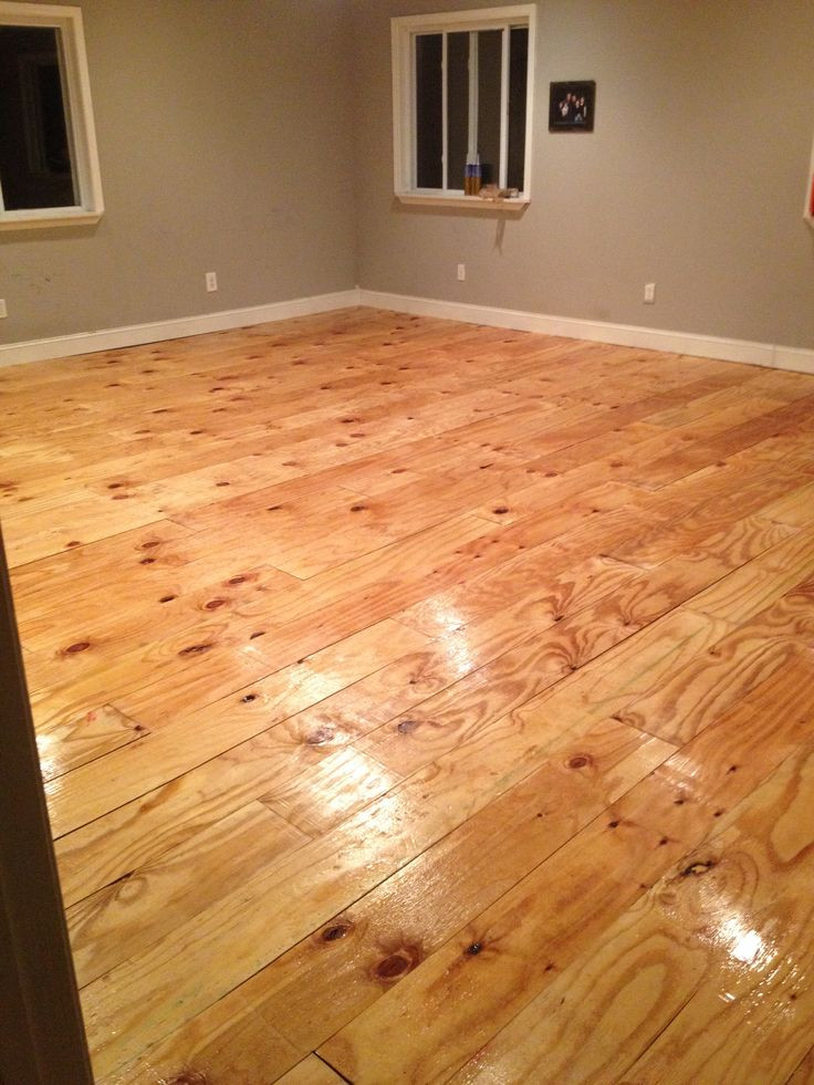 Best ideas about DIY Plywood Flooring
. Save or Pin DIY plywood plank floor Hearth and home Now.