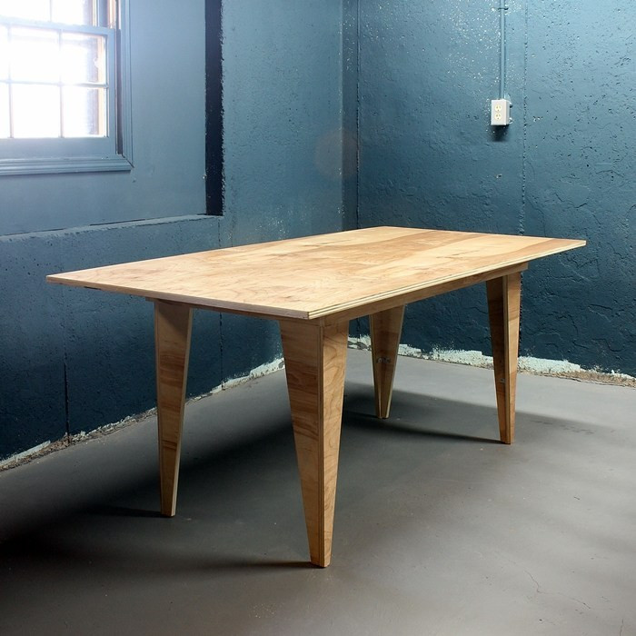 Best ideas about DIY Plywood Table
. Save or Pin DIY Modern Birch Table from e Sheet of Plywood Now.