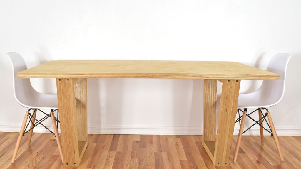 Best ideas about DIY Plywood Table
. Save or Pin 20 DIY Easy Rustic Dining Tables That Wont Cost A lot Now.