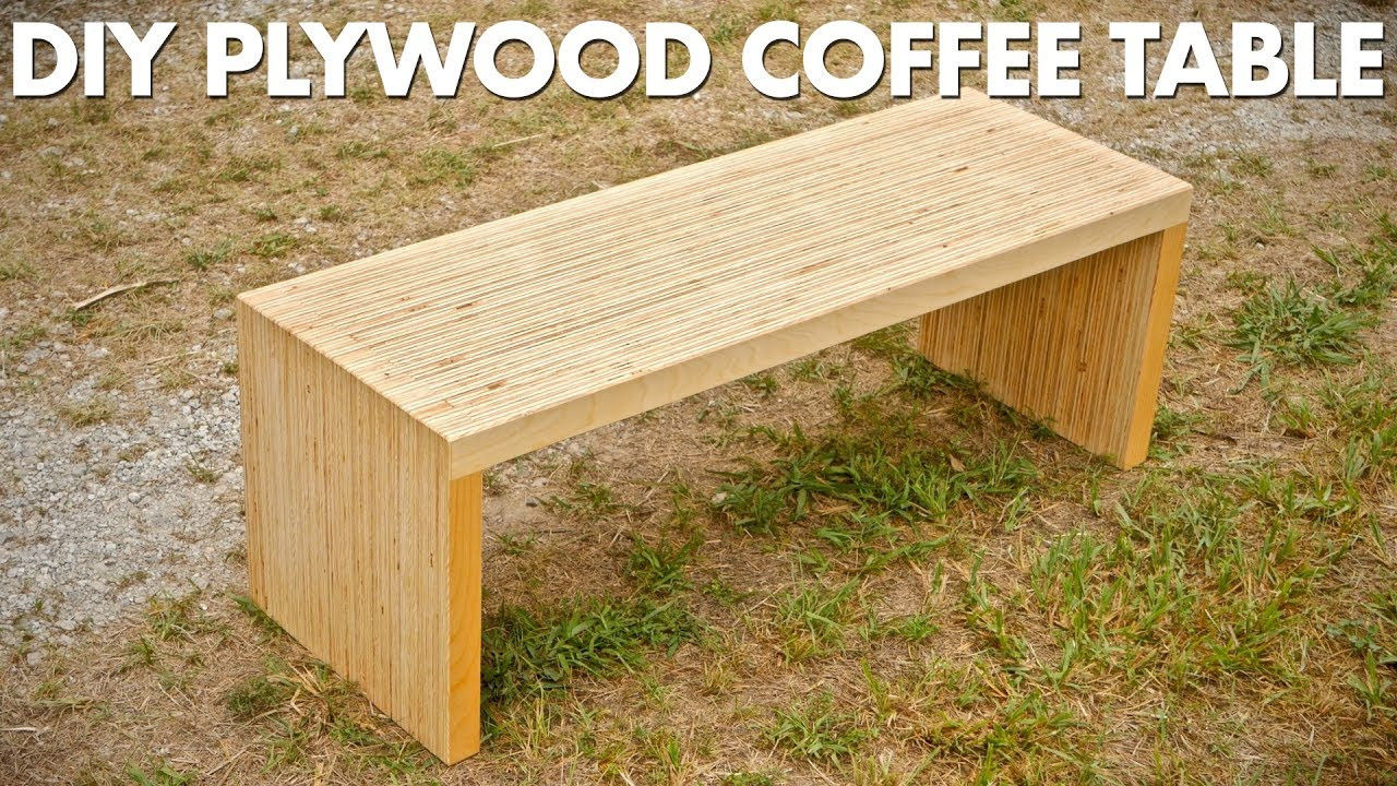 Best ideas about DIY Plywood Table
. Save or Pin DIY Plywood Coffee Table Made With e Sheet Plywood Now.