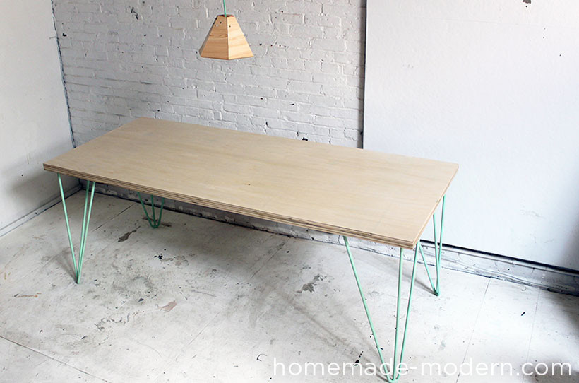 Best ideas about DIY Plywood Table
. Save or Pin HomeMade Modern EP41 The Easy DIY Table Now.