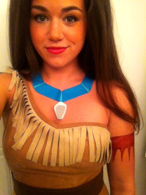Best ideas about DIY Pocahontas Costume
. Save or Pin Homemade Pocahontas halloween costume Now.