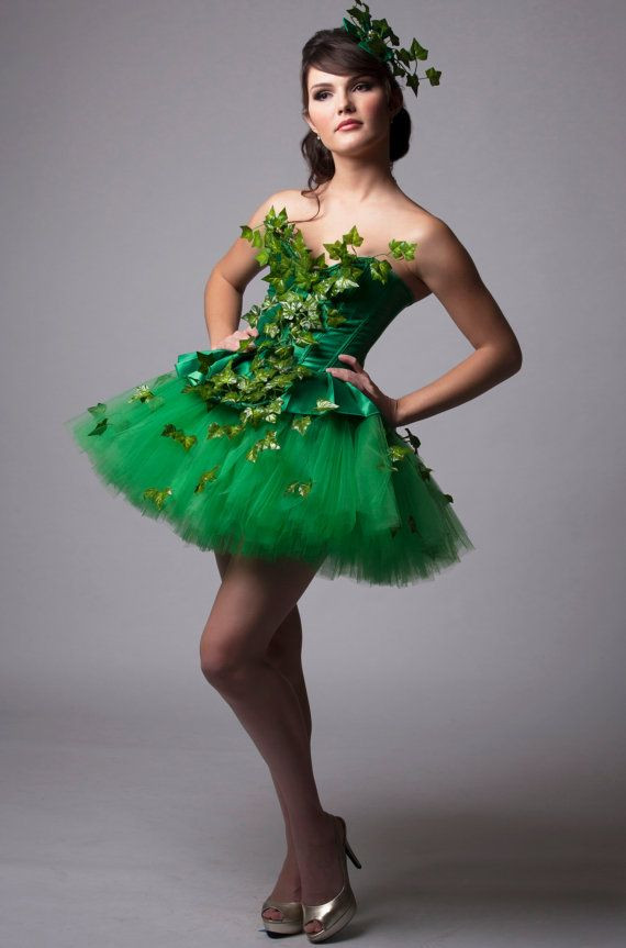 Best ideas about DIY Poison Ivy Costume
. Save or Pin Custom Poison Ivy Green Dress Costume Prom Halloween Now.