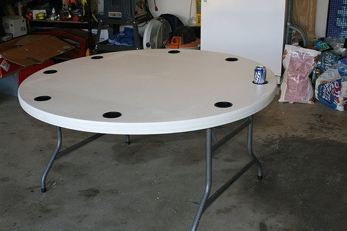 Best ideas about DIY Poker Table Topper
. Save or Pin DIY Poker table Make Now.