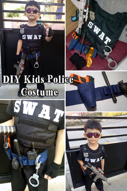 Best ideas about DIY Police Costume
. Save or Pin DIY Kids Police Costume – DIY ni Inday Now.