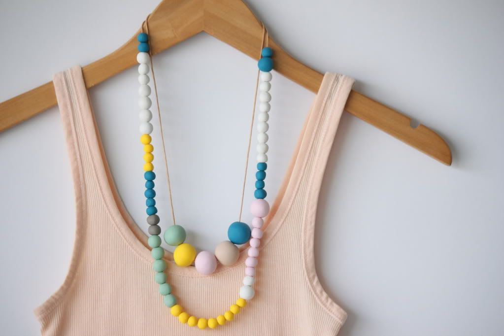 Best ideas about DIY Polymer Clay
. Save or Pin Delighted Momma DIY Polymer Clay Bead Necklace Now.