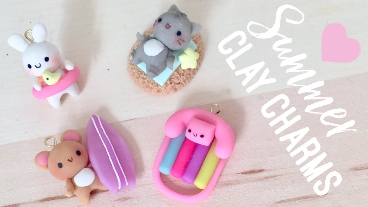 Best ideas about DIY Polymer Clay
. Save or Pin DIY Polymer Clay Summer Charms Now.