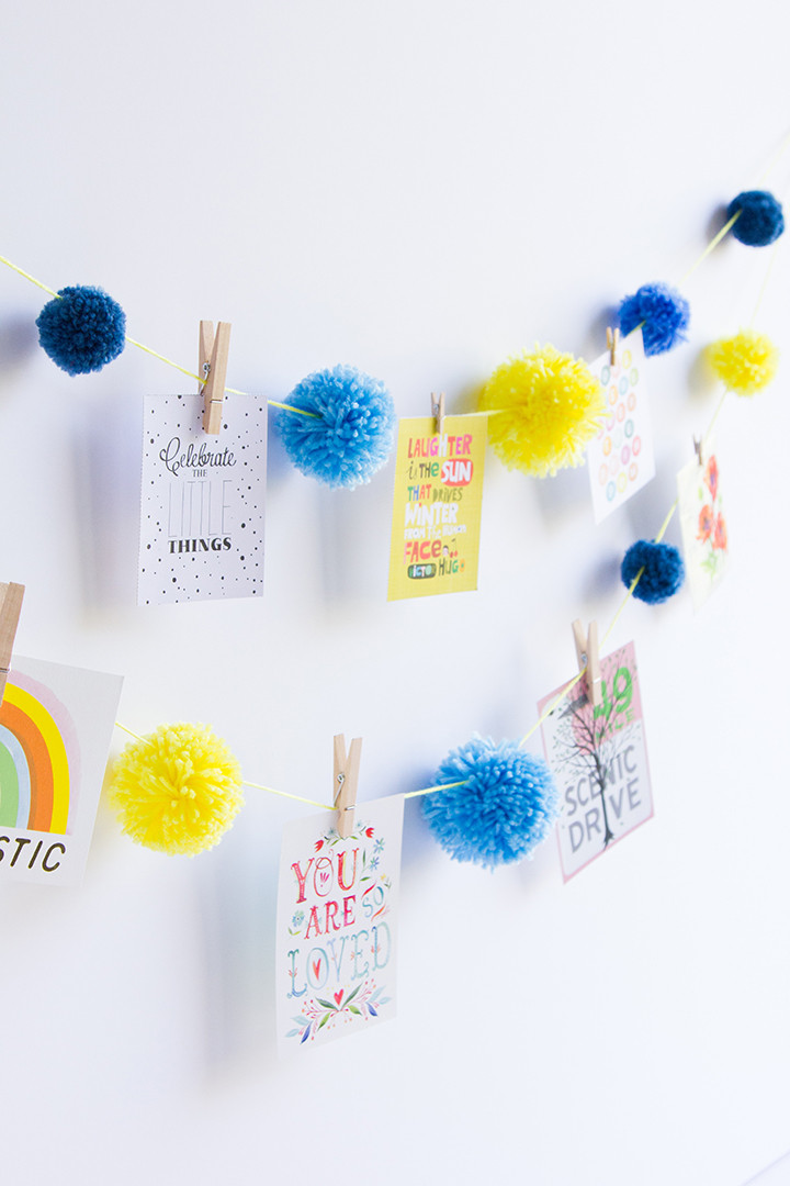 Best ideas about DIY Pom Pom Garland
. Save or Pin Alice and LoisDIY Pom Pom Garland Alice and Lois Now.