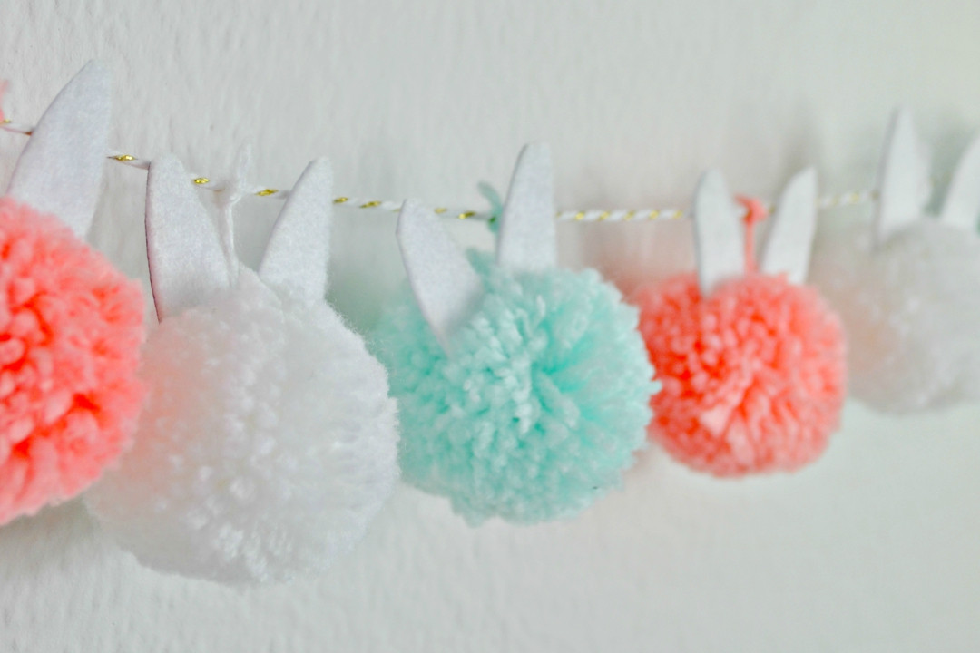 Best ideas about DIY Pom Pom Garland
. Save or Pin Bunny DIY Pom Pom Garland Tutorial Girl about townhouse Now.