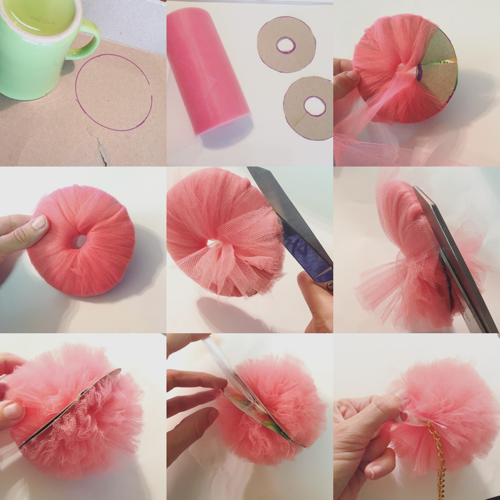 Best ideas about DIY Pom Pom
. Save or Pin Trash To Couture DIY Pom Pom key chain Now.