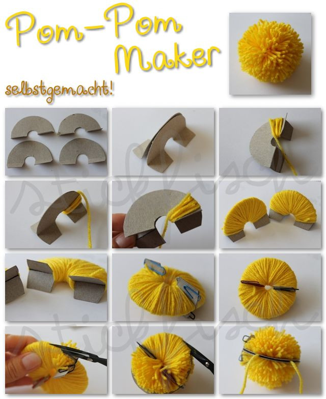 Best ideas about DIY Pom Pom Maker
. Save or Pin 25 great ideas about Pom pom maker on Pinterest Now.
