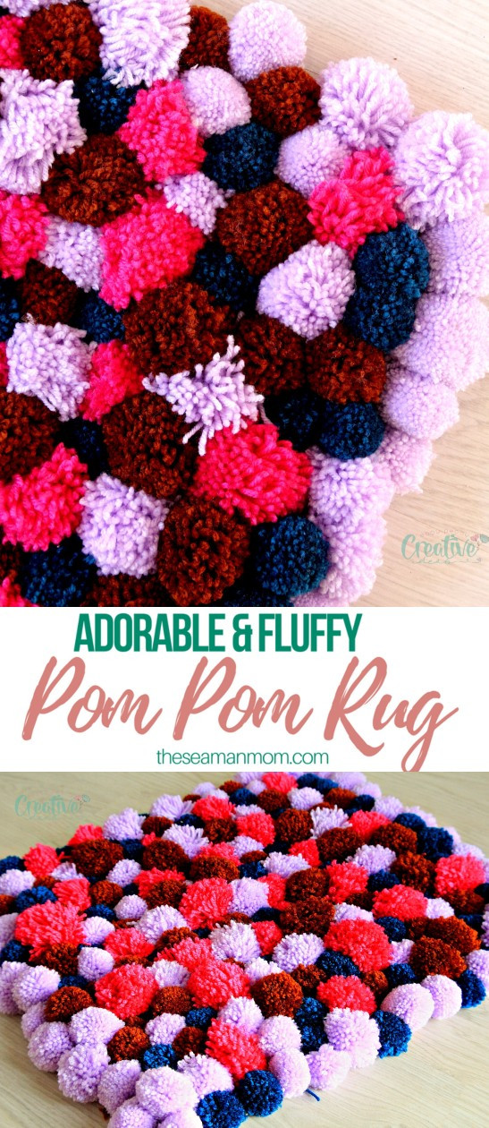 Best ideas about DIY Pom Pom Rug
. Save or Pin DIY Pom Pom Rug Super Easy To Make With Fluffy Wool Yarn Now.