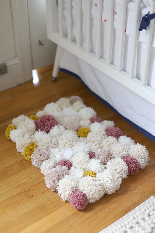 Best ideas about DIY Pom Pom Rug
. Save or Pin How to make an awesome DIY pom pom rug Now.