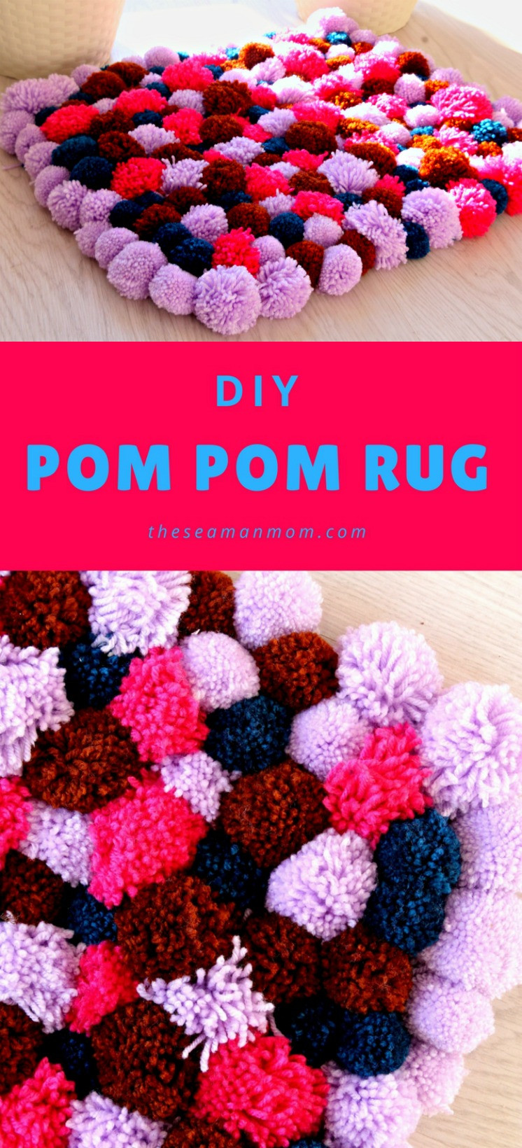 Best ideas about DIY Pom Pom Rug
. Save or Pin DIY Pom Pom Rug Now.
