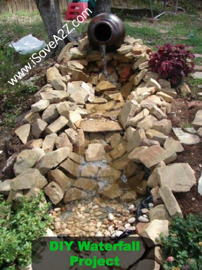 Best ideas about DIY Pond Waterfall
. Save or Pin DIY Easy Backyard Pond Design Idea iSaveA2Z Now.