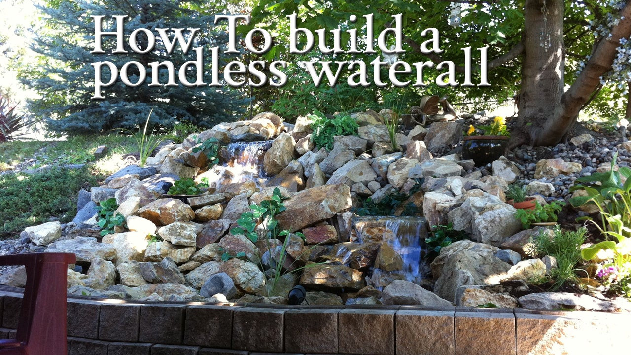 Best ideas about DIY Pondless Waterfall
. Save or Pin How to Build a Pondless Waterfall with Now.