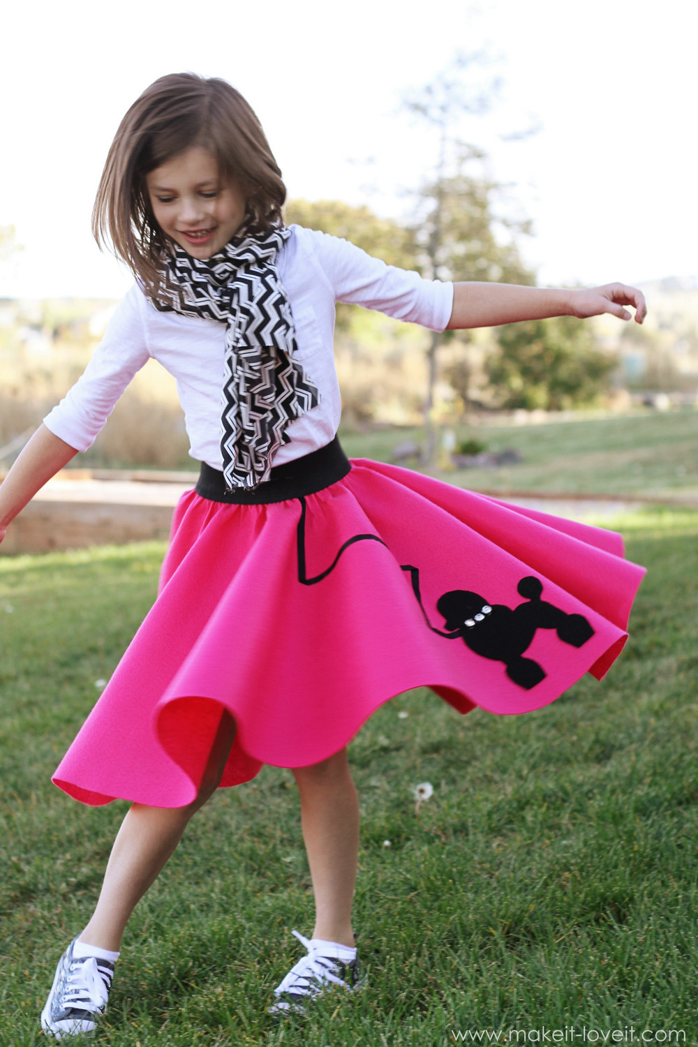 Best ideas about DIY Poodle Skirt
. Save or Pin Halloween Costume Ideas Very Low Sew POODLE SKIRT Now.