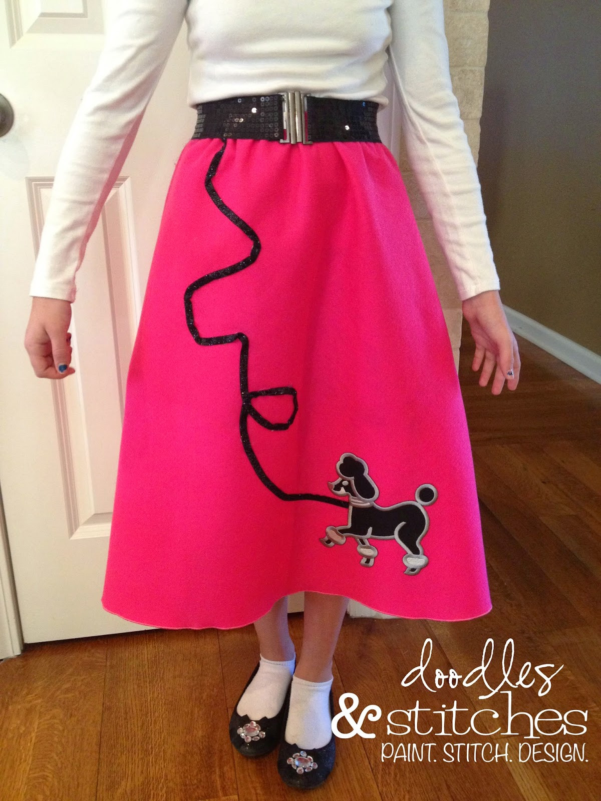 Best ideas about DIY Poodle Skirt
. Save or Pin Doodles & Stitches Poodle Skirt Circle Skirt DIY Now.