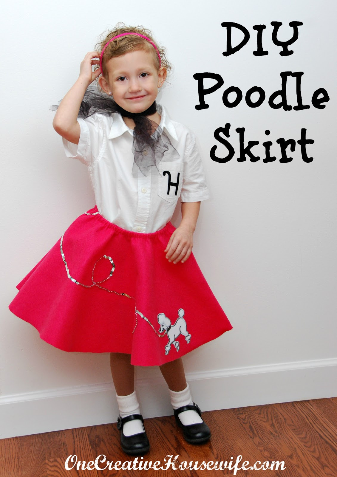Best ideas about DIY Poodle Skirt
. Save or Pin e Creative Housewife 50s Day Poodle Skirt Tutorial Now.