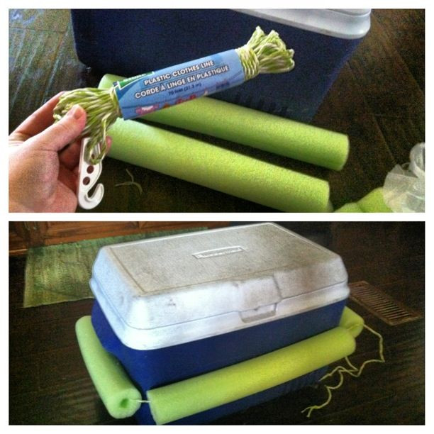 Best ideas about DIY Pool Cooler
. Save or Pin $3 Dollar Tree 2 pool noodles & a plastic clothesline Now.