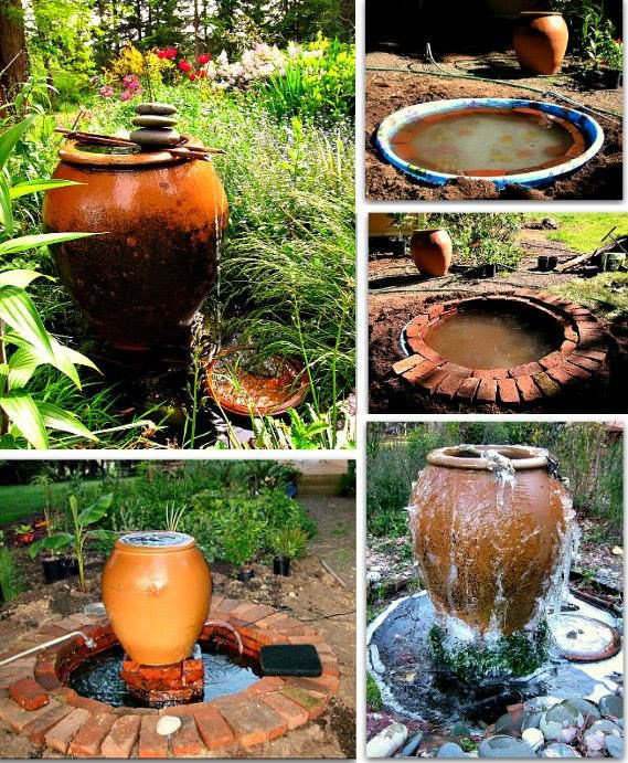 Best ideas about DIY Pool Fountain
. Save or Pin 40 Great Water Fountain Designs For Home Landscape Hative Now.