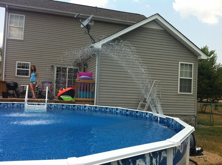 Best ideas about DIY Pool Fountain
. Save or Pin DIY Swimming Pool Fountain Image Now.