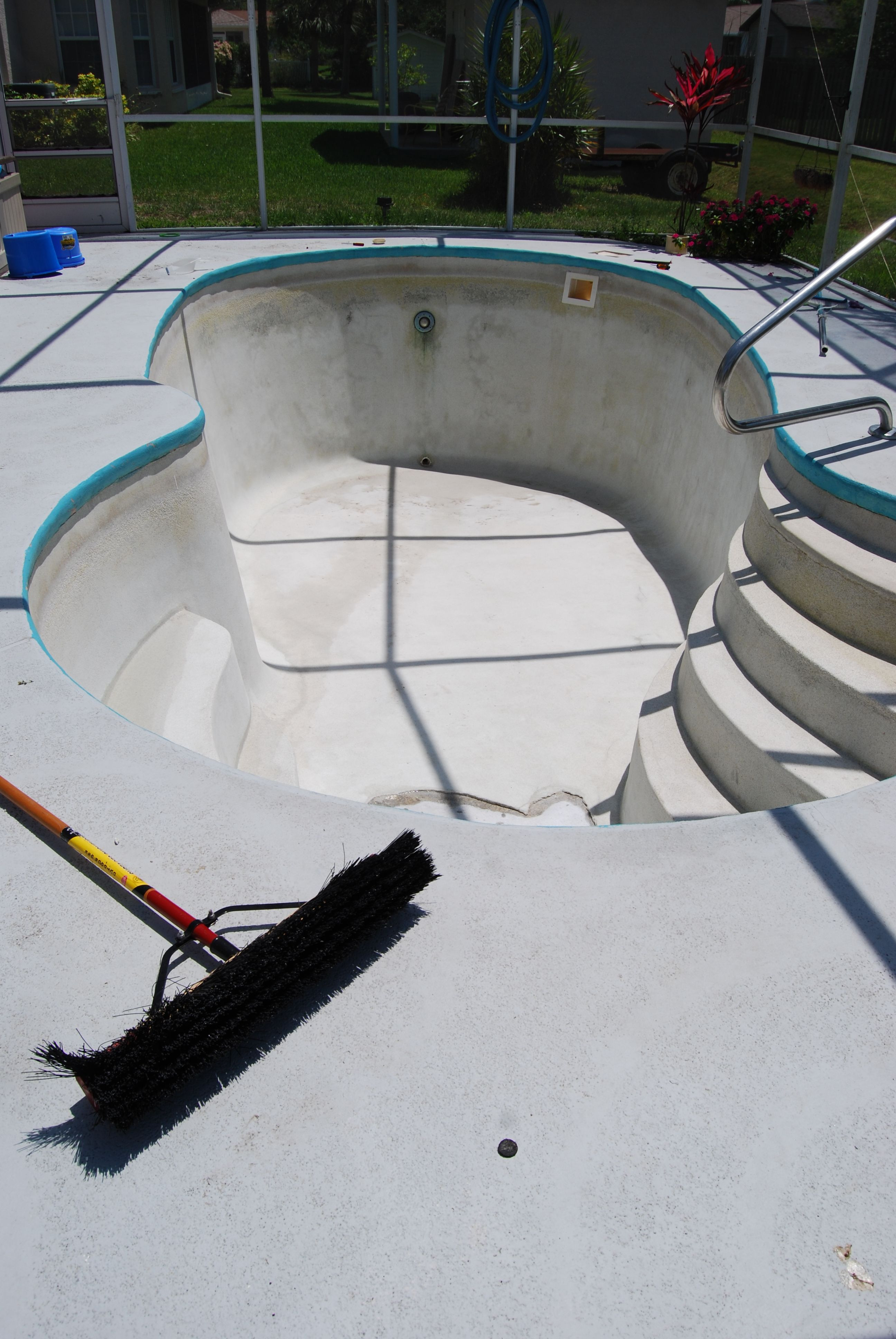 Best ideas about DIY Pool Plaster
. Save or Pin DIY pool repairs Home Now.