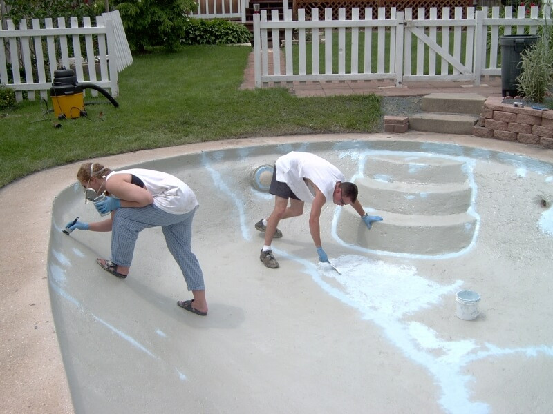 Best ideas about DIY Pool Plaster Repair
. Save or Pin DIY Swimming Pool Resurfacing Gallery Now.