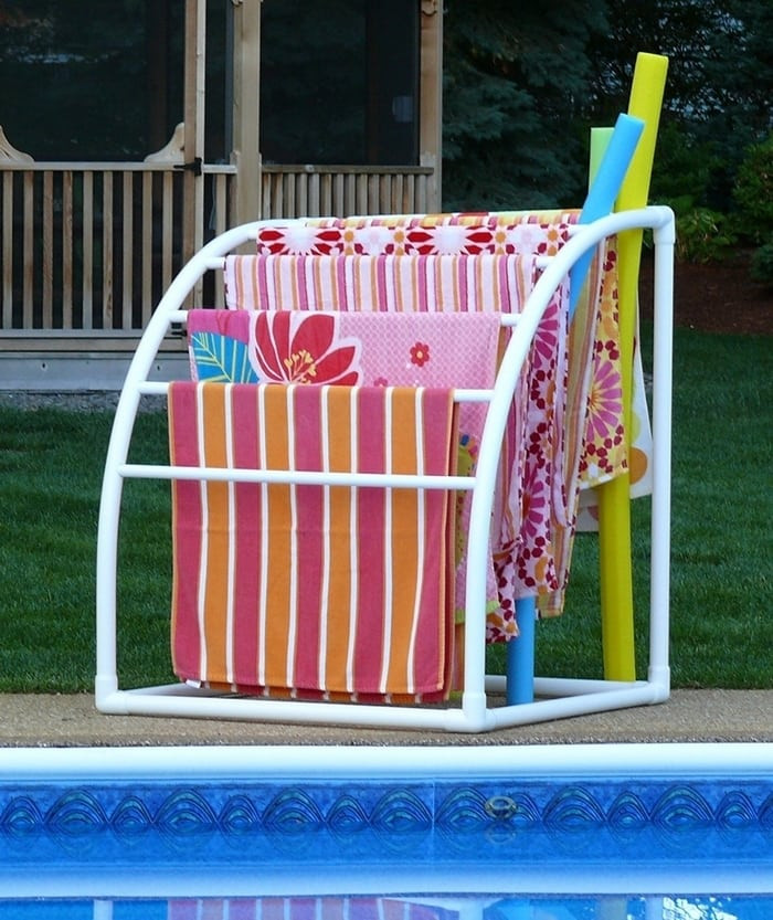 Best ideas about DIY Pool Towel Rack
. Save or Pin DIY PVC Towel Rack Now.