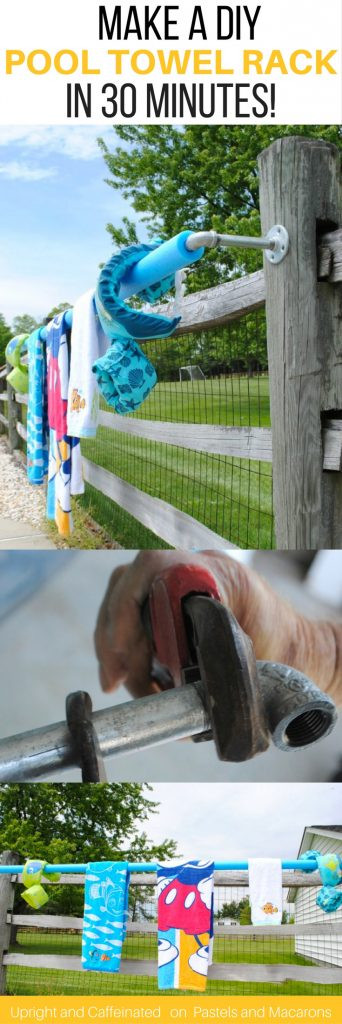 Best ideas about DIY Pool Towel Rack
. Save or Pin Pool Towel Rack DIY in 30 Minutes Perfect for Summer Now.