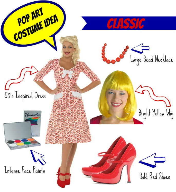 Best ideas about DIY Pop Art Costumes
. Save or Pin Pop Art Costume and Makeup Ideas Halloween Costumes Blog Now.
