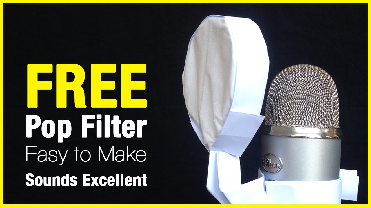 Best ideas about DIY Pop Filter
. Save or Pin FREE DIY Microphone Pop Filter Made Entirely Paper Now.