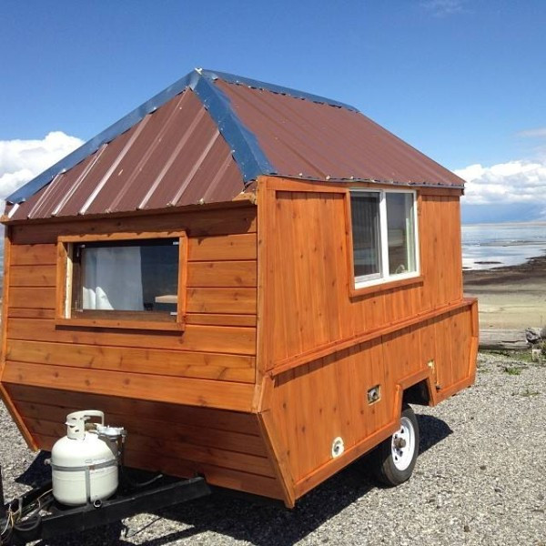 Best ideas about DIY Pop Up Camper
. Save or Pin Man Converts Pop Up Trailer into Micro Cabin on Wheels Now.