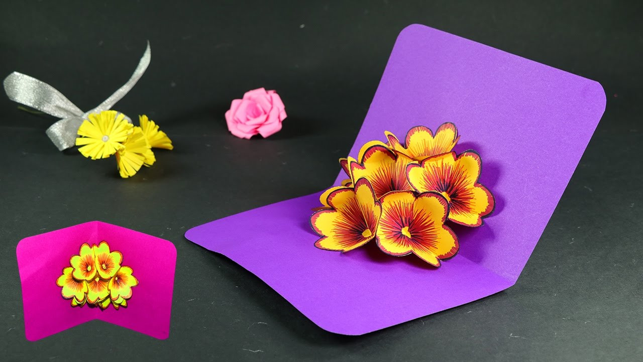 Best ideas about DIY Pop Up Cards
. Save or Pin How to Make Pop Up Cards Pop Up Flower Card DIY Tutorial Now.