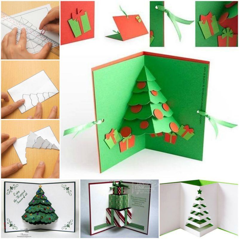 Best ideas about DIY Pop Up Christmas Cards
. Save or Pin 3D Pop Up Christmas Tree Tutorial Now.