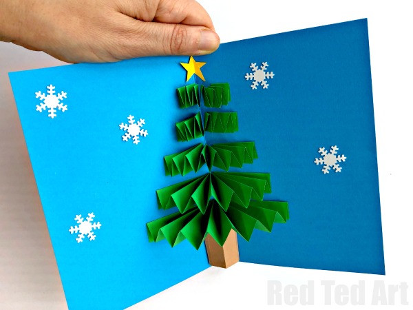 Best ideas about DIY Pop Up Christmas Cards
. Save or Pin DIY Christmas Pop Up Card Red Ted Art s Blog Now.