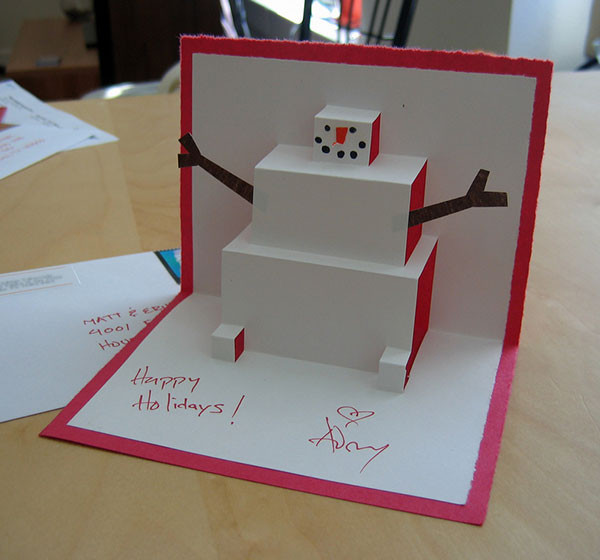 Best ideas about DIY Pop Up Christmas Cards
. Save or Pin 50 Beautiful Diy & Homemade Christmas Card Ideas For 2013 Now.