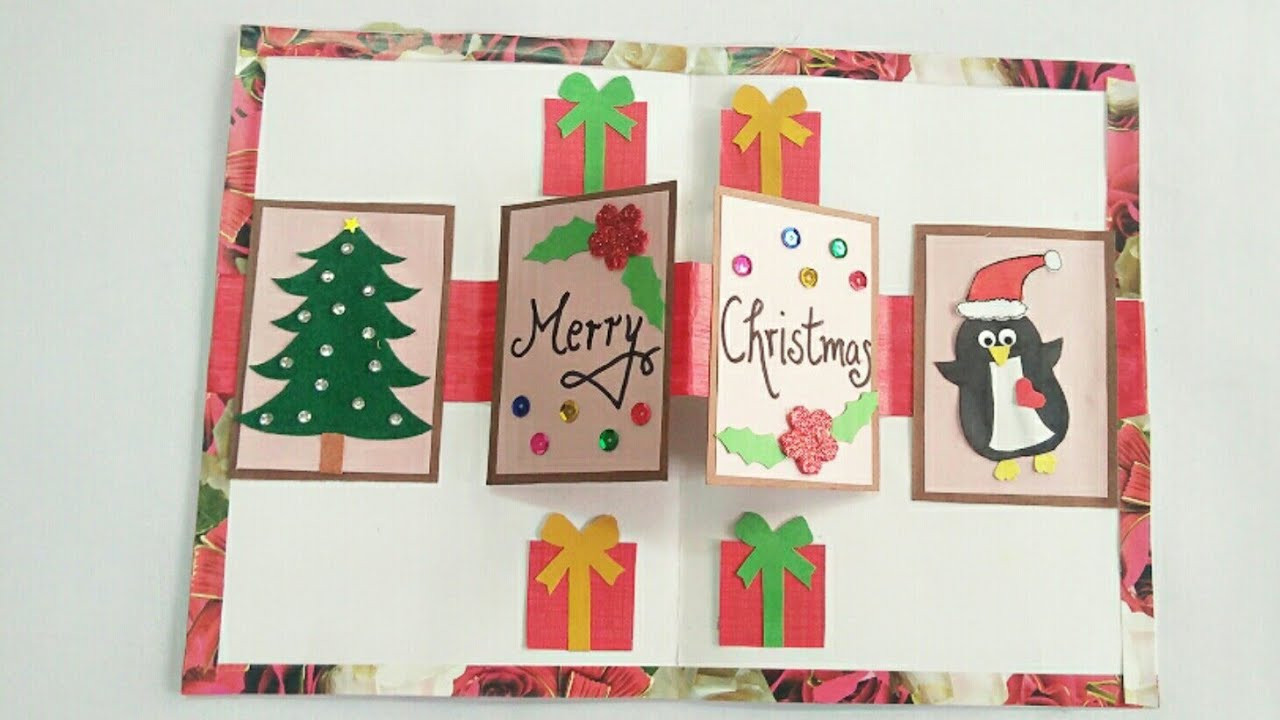 Best ideas about DIY Pop Up Christmas Cards
. Save or Pin DIY Christmas Pop up Card Handmade Christmas Greeting Now.