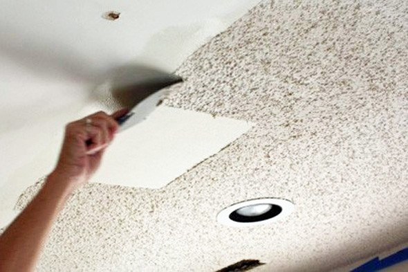 Best ideas about DIY Popcorn Ceiling Removal
. Save or Pin Lightkeepers DIY Warrior Remove a Popcorn Ceiling Now.