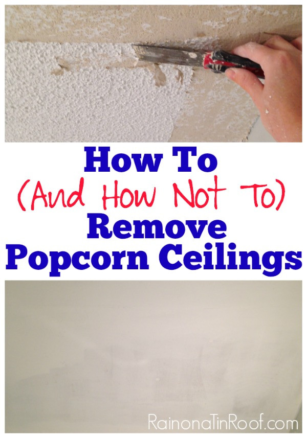 Best ideas about DIY Popcorn Ceiling Removal
. Save or Pin How And How Not To Remove Popcorn Ceilings Now.