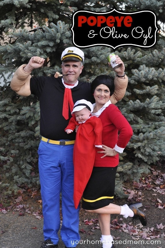 Best ideas about DIY Popeye And Olive Oyl Costumes
. Save or Pin Popeye & Olive Oyl your homebased mom Now.